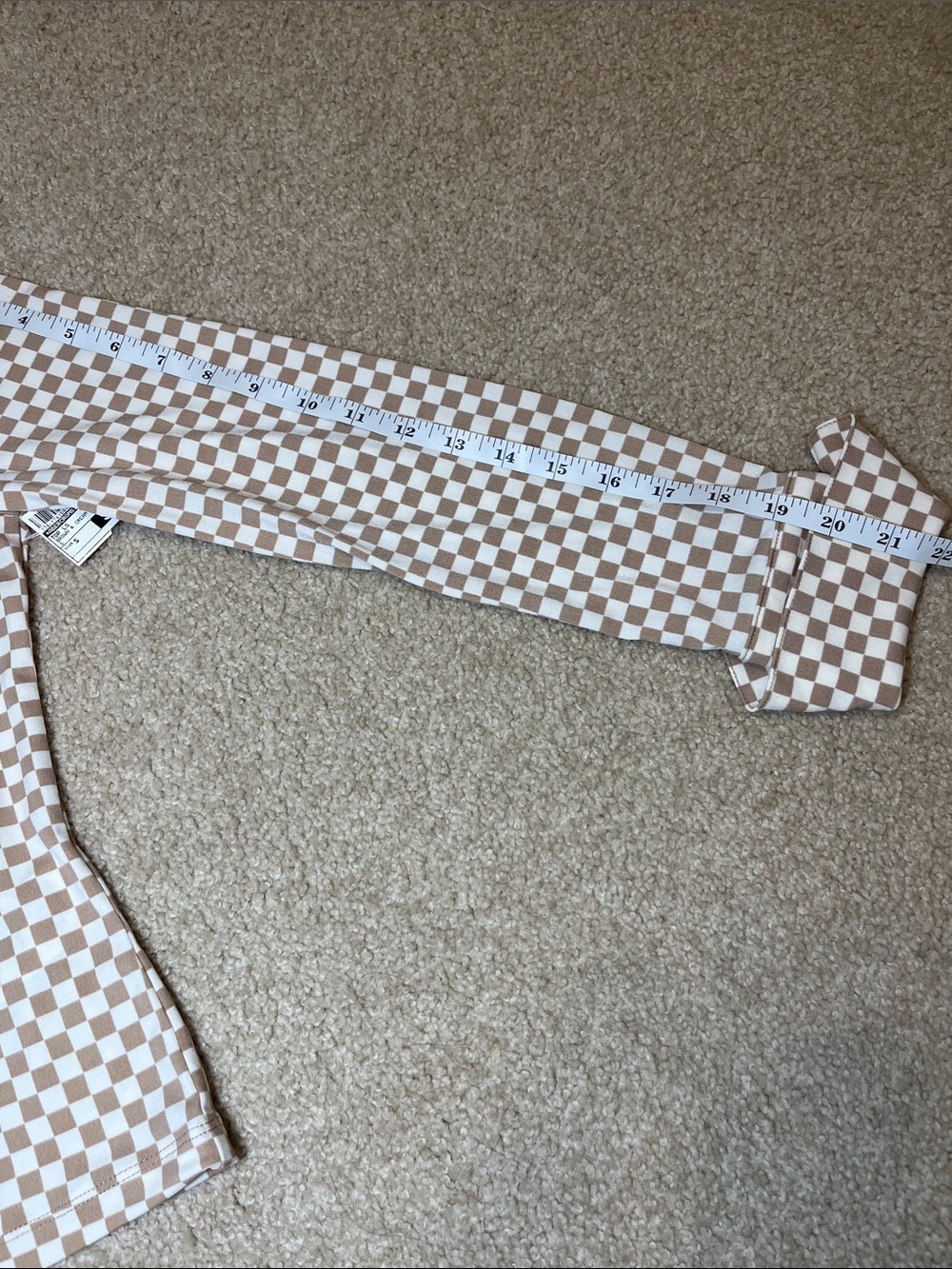 Checkered top - Picture 6 of 6